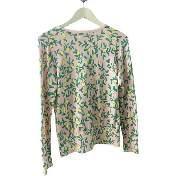 Lands' End Womens Lemmon Sweater Cardigan Supima Cotton Size XS - Picture 2 of 3